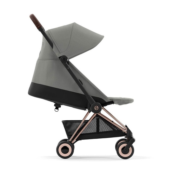Коляска прогулочная Cybex Coya Mirage Grey Rosegold - 3